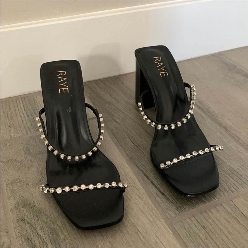 Raye Zodiac Heel In Black